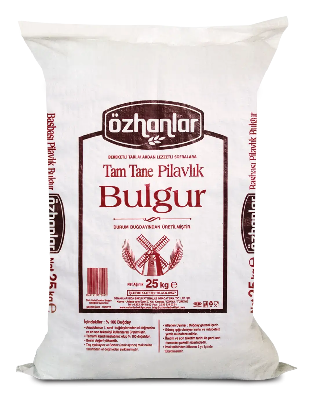 Tam Tane Pilavlık Bulgur
